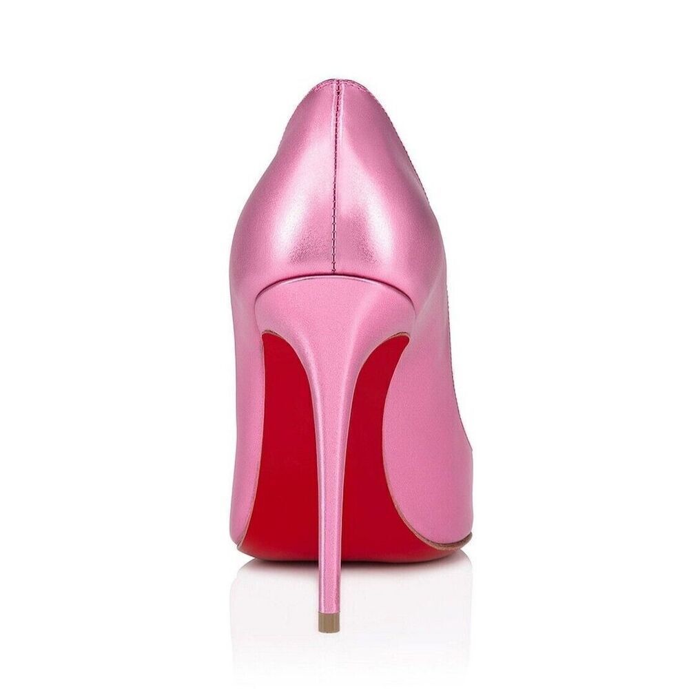 Christian Louboutin So Kate 120 pointed toe Metallic Pink pumps 37.5 - Picture 8 of 11
